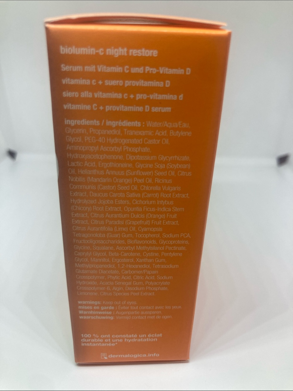 dermalogica Biolumin-C Day + Night Set - Orange and Cream Packaging - Picture 2 of 6
